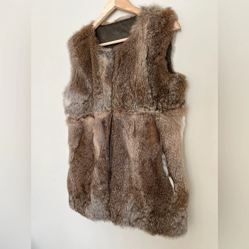 Genuine Rabbit Vest - Picture 3 of 5